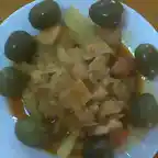 Callos con aceitunas