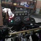 12.2 con moto apagada sin luces