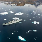 aerial-view-of-greenland-coast-at-kulusuk-with-royal-danish-navy-thetis-CXX22C