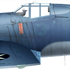 05. F4U-1 Corsair BuNo 02350 No.7 'Daphne C' flown by Capt James N Cupp of VMF-213, Guadalcanal July 1943 12 Kills (2)