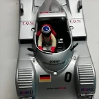 Porsche Joest plata vista superior