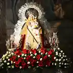 la virgen en galanada desde la noche anterior