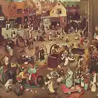 El combate entre don Carnaval y do?a Cuaresma, de Pieter Brueghel el Viejo.