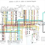 Jincheng JC50Q-5 JC70-6 JC90-6 Electrical Wire Diagram