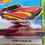 FORD GALAXI 500 '64 ROJO