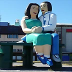 sentados