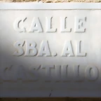 calle Subida Castillo. J.M.