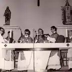 Misa celebrada por Mons. Erasmo Hinojosa Husrtado en al Sede Parroquial