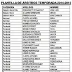 plantilla arbitral