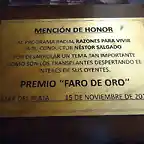 Menci?n de Honor