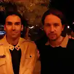 Pablo Iglesias y Juan Fco. Dominguez