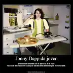 jonnydepppreparandotostadasconlaplanchadelaropa