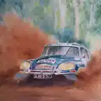 Citroen DS 23 Rally Costa de Marfil 1972 Garlet