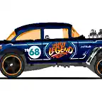 10CarPack 84. 55 Chevy Bel Air Gasser