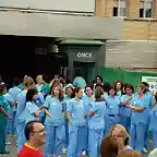 Manifestacion puerta Hospital-Cese Moron