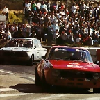 Pedro Garc?a ( Alfa Romeo GTAm ), Enrique Echegoyen ( BMW 2002 Ti ) - Alca?iz