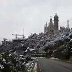 el tibidabo nevado