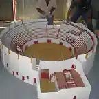 Maqueta de plaza de toros Zalamea la Real