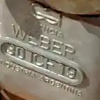 carburador con marca Weber fabricado por Caresa en Argentina.jpg  2