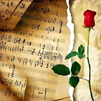 2409965-viejo-romance--hermosa-composici-n-musical-con-notas-de-rosa-y