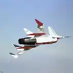 HiMAT (Highly Maneuverable Aircraft Technology) experimental. Ao 1979
