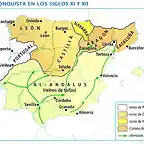 Reconquista siglos XI-XII