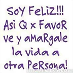 soy feliz