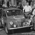 Renault 4CV - TdF'53 - Quefflant