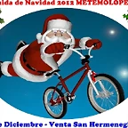 ciclista navidad