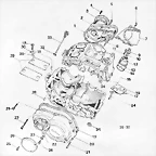 Laverda Cubiertas motor