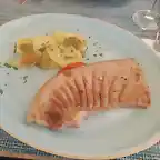 Ventresca de atn con patatas