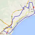 MAPA CIRCUITO SAVONA