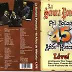 Sonora Poncea - 45 Aos De Historia - Caratula DVd