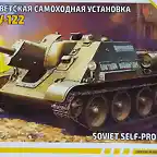 Zvezda - Su-122 - 1-72