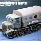 Trumpeter - Soviet voroshillovets Tractor - 1-72