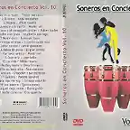 Soneros En Concierto Vol.10 - Caratula DVD