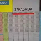 tiempos 3 pasada