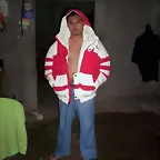 Aqui enseando un poquito de mi panzita.