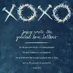 LETTERS LOVE JESUS