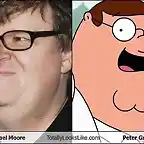 parecidos-razonables-peter-griffin-michael-moore