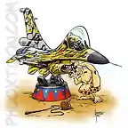 F-16Tiger caricatura