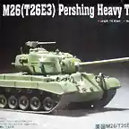 Trumpeter - US M26 - T26E3 - Pershing Heavy Tank - 1-72