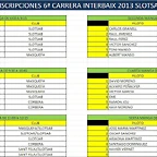 INSCRIPCIONES