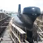 Ex-Submarino OBrien en dique