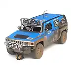 hummer-h3-azul-efecto-barro