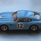 Aston Martin DB4 Zagato Azul 3