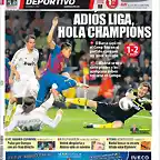 Mundo Deportivo Barcelona 1 - 2 Real Madrid