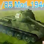 Dragon - T-34-85 Mod.1944 - 1-76