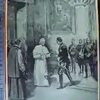 Ricordi di Alessandro Re di Serbia in Italia, Visita del Re a Leone XII