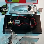 Mercedes Sauber C9 a medio pintar